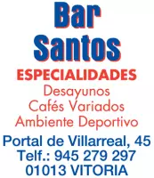Bar Santos Colaborador CF Zaramaga