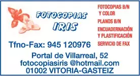 Fotocopias Iris Colaborador CF Zaramaga